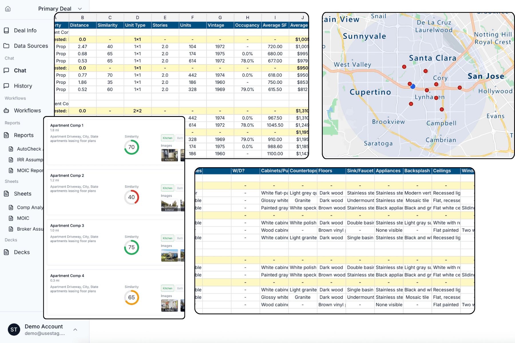 Comp Analysis platform preview